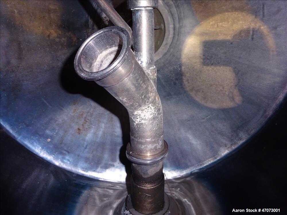 Used Paul O. Abbe Rota-Cone Vacuum Dryer, Model RCD, 304 Stainless Steel.
