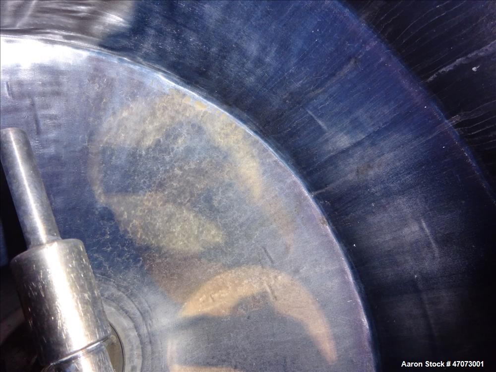 Used Paul O. Abbe Rota-Cone Vacuum Dryer, Model RCD, 304 Stainless Steel.
