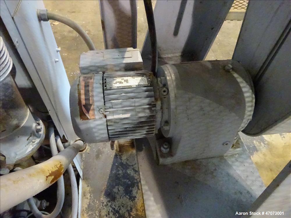 Used Paul O. Abbe Rota-Cone Vacuum Dryer, Model RCD, 304 Stainless Steel.
