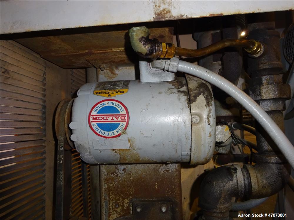 Used Paul O. Abbe Rota-Cone Vacuum Dryer, Model RCD, 304 Stainless Steel.