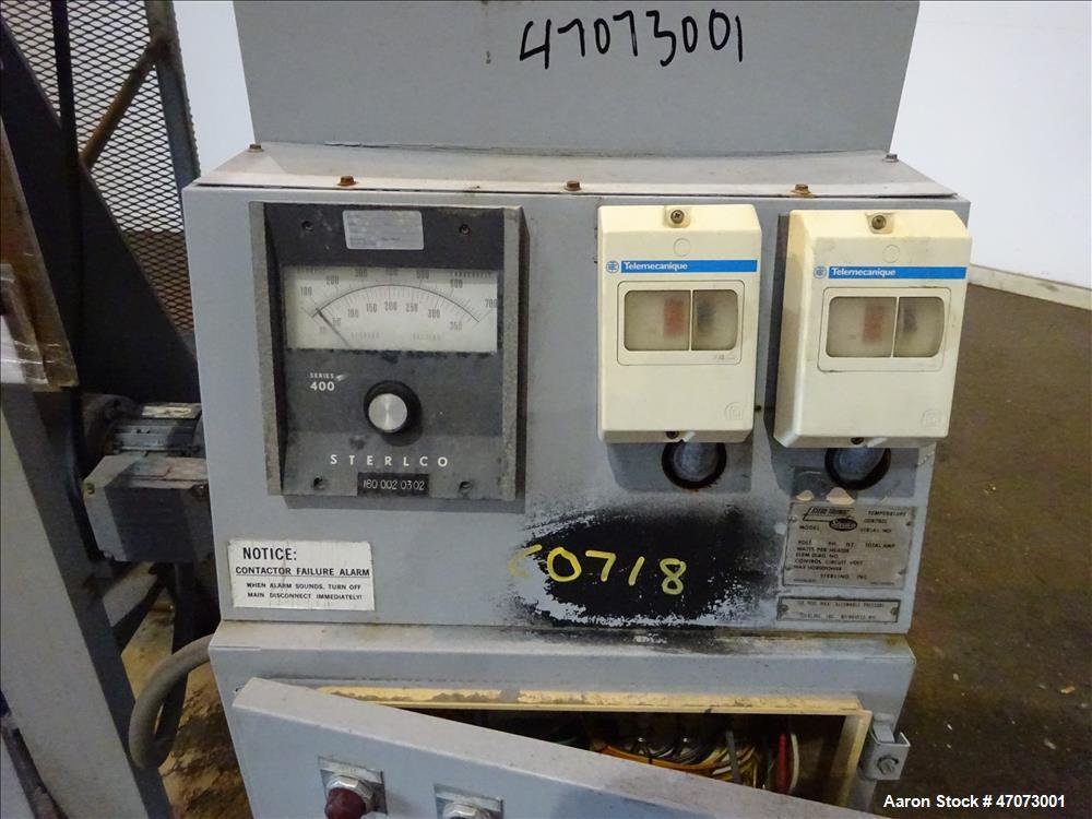 Used Paul O. Abbe Rota-Cone Vacuum Dryer, Model RCD, 304 Stainless Steel.