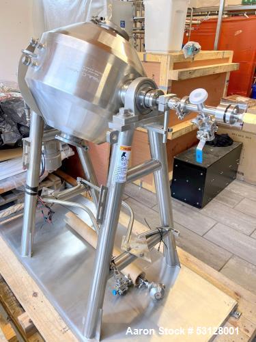 Unused Paul O. Abbe Model RCVD 1.1 Sanitary Rota-Cone Vacuum Dryer – 1.7 Cu. Ft.