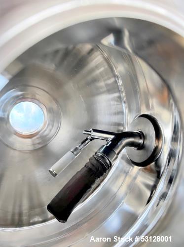 Unused Paul O. Abbe Model RCVD 1.1 Sanitary Rota-Cone Vacuum Dryer – 1.7 Cu. Ft.