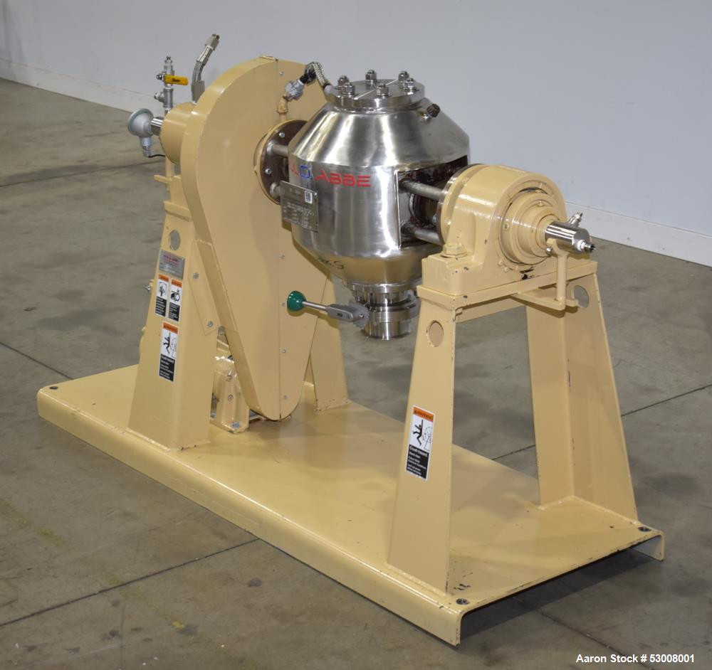 Used Paul O Abbe RCVD-12 Rota-Cone Vacuum Dryer – 304 Stainless Steel
