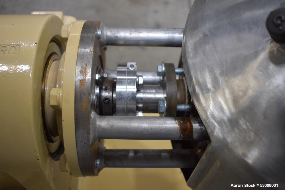 Used Paul O Abbe RCVD-12 Rota-Cone Vacuum Dryer – 304 Stainless Steel