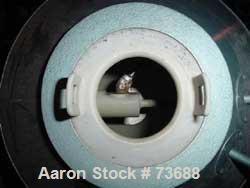 Used Paul O Abbe Rota-Cone Vacuum Dryer, Model RCVD-12, (.3) cubic feet working capacity, (.7) total. Internal teflon coated. Internal rated FVat 250 deg F, jacket rated 14.7 psi at 250 deg F. 12" di...