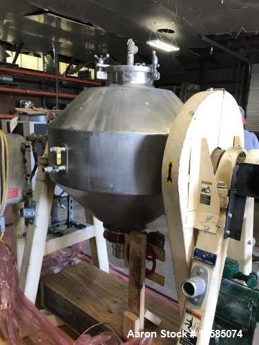 Used- Paul Abbe Model RCVD 30 Double Cone Vacuum Dryer