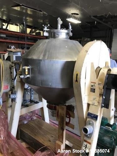 Used Paul Abbe Model RCVD 30 Double Cone Vacuum Dryer