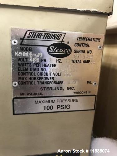 Used Paul Abbe Model RCVD 30 Double Cone Vacuum Dryer