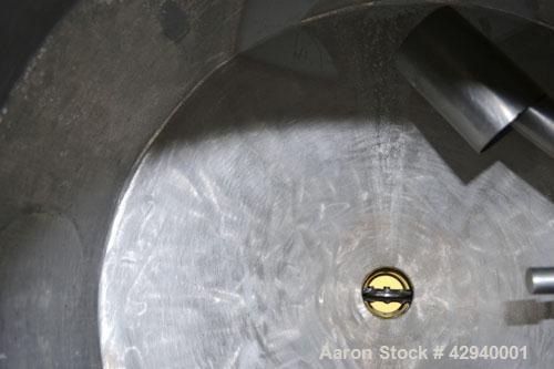 Used Stainless Steel Paul O. Abbe Rota-Cone Vacuum Dryer, Model 24RCVD