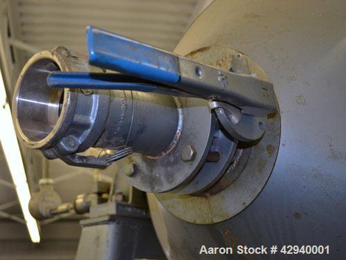 Used Stainless Steel Paul O. Abbe Rota-Cone Vacuum Dryer, Model 24RCVD