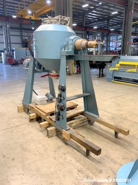 Used Paul O. Abbe Rota Cone Vacuum Dryer, Model RCVD30S