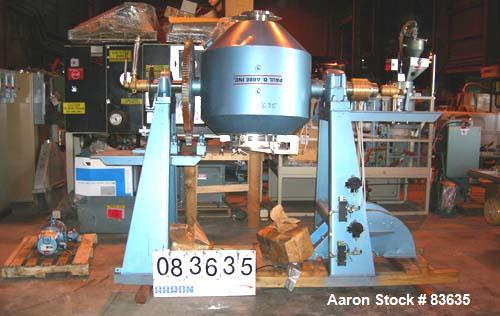 Paul O. Abbe Rota Cone Vacuum Dryer, Model RCVD30S