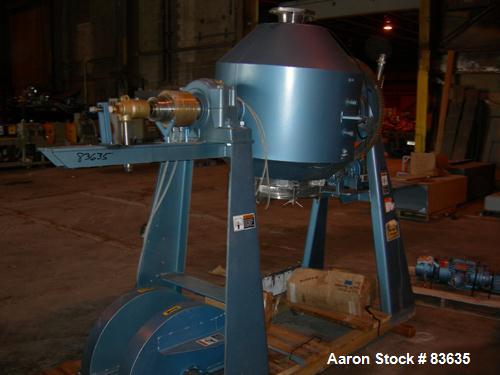 Paul O. Abbe Rota Cone Vacuum Dryer, Model RCVD30S
