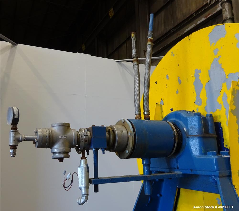 Used Paul O. Abbe Rota-Cone Dryer, Model RCVD54, 304 Stainless Steel.