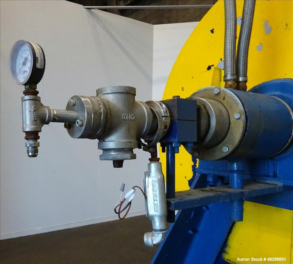 Used Paul O. Abbe Rota-Cone Dryer, Model RCVD54, 304 Stainless Steel.