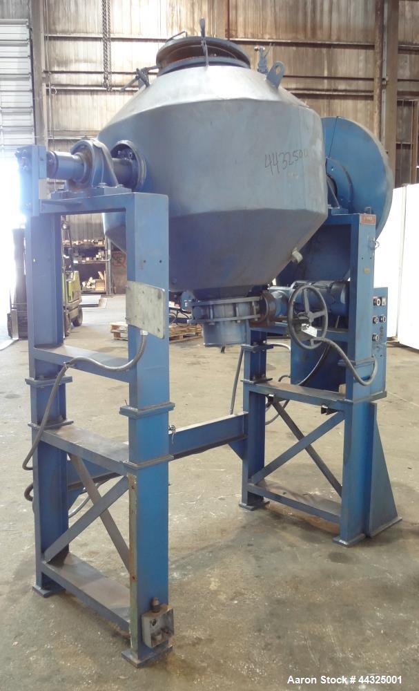 Used Stainless Steel Stokes Conical Vacuum Dryer, Model 159-202