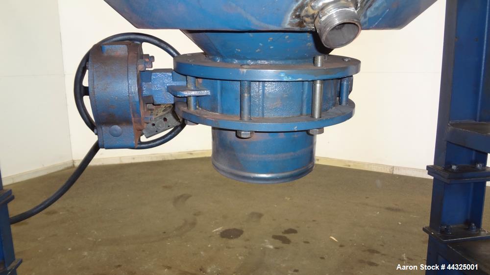 Used Stainless Steel Stokes Conical Vacuum Dryer, Model 159-202