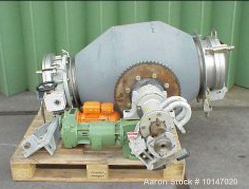Used Walter Stocklin Double Cone Tumbler Dryer