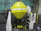 Used- 20 Cubic Foot Abbe Double Cone Vacuum Dryer. Stainless steel construction.