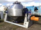 Used Dedietrich Glass Lined Double Cone Vacuum Dryer,  Type SR2500 