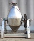 Used Stainless Steel Gemco Double Cone Vacuum Dryer