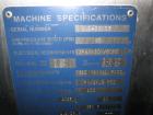 Used Gemco Slant Cone Vacuum Dryer, 3 cubic feet, model Formulator, Hastelloy C276 on product contact surfaces. Maximum material density 60 pounds per cubic foot. Internal rated 14.9 psi/FV at 250 de...