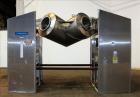 Used- Gemco Twin Shell Vacuum Dryer, Model Formulator