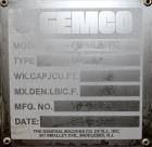 Used Gemco Twin Shell Vacuum Dryer, Model Formulator