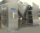 Used- Gemco Twin Shell Vacuum Dryer, Model Formulator