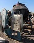 Used Gemco Double Cone Vacuum Dryer, Model Formulator, Approximately 40 Cubic Feet Working Capacity, 304 Stainless Steel. Maximum material density 65 pounds per cubic foot. Internal rated Vacuum at 5...