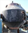 Used Gemco Double Cone Vacuum Dryer, Model Formulator, Approximately 40 Cubic Feet Working Capacity, 304 Stainless Steel. Maximum material density 65 pounds per cubic foot. Internal rated Vacuum at 5...
