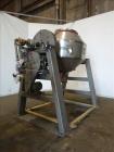 Used Gemco Double Cone Vacuum Dryer, Model Vacuum Dryer, Approximate 30 Cubic F