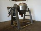 Used Gemco Double Cone Vacuum Dryer, Model Vacuum Dryer, Approximate 30 Cubic F