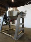 Used Gemco Double Cone Vacuum Dryer, Model Vacuum Dryer, Approximate 30 Cubic F
