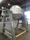 Used Gemco Double Cone Vacuum Dryer, Model Vacuum Dryer, Approximate 30 Cubic F
