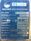 Used Gemco Double Cone Vacuum Dryer, Model Vacuum Dryer.