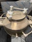 UNUSED  Gemco 1 cuft Double Cone Vacuum Dryer. Internal FV @ 250 Deg. F. Jacket 50 psi @ 250 Deg. F.  ASME- NB #3291 XP Panel with VFDs for main motor and lump breaker- 550-3300 rpm. Vessel Speed  VF...
