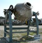 USED: Gemco double cone vacuum dryer, approximately 60 cubic foot working capacity, 304 stainless steel. Internal rated F/V at 250 deg F, stainless steel jacket rated 15 psi at 250 deg F. 70