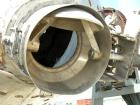 USED: Gemco double cone vacuum dryer, approximately 60 cubic foot working capacity, 304 stainless steel. Internal rated F/V at 250 deg F, stainless steel jacket rated 15 psi at 250 deg F. 70