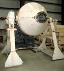 Used Gemco Double Cone Vacuum Dryer, Approximate 60 Cubic Feet Working Capacity, 304 Stainless Steel. Approximate 68