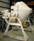 Used Gemco Double Cone Vacuum Dryer, Approximate 60 Cubic Feet Working Capacity, 304 Stainless Steel. Approximate 68
