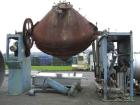 Used- 8000 Liter Henkhaus Stainless Steel Double Cone Vacuum Dryer