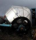 Used- 8000 Liter Henkhaus Stainless Steel Double Cone Vacuum Dryer