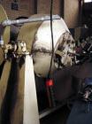 USED: Klein double cone dryer. Material of construction is stainless steel on product contact parts. Working capacity is 17.7 cu ft (500 liter). Double jacketed. Inside rated for full vacuum (-1) and...