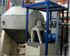 USED: Klein double cone dryer. Material of construction is stainless steel on product contact parts. Working capacity is 17.7 cu ft (500 liter). Double jacketed. Inside rated for full vacuum (-1) and...