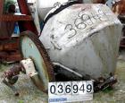 USED: Patterson Industries double cone vacuum dryer. 69.3 cubic foot working capacity, 99 total, model 990. 304 stainless steel. Internal rated FV at 300 deg F. Carbon steel jacket rated 25 psi at 30...