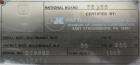 Used Stainless Steel Patterson Kelley Twin Shell Solids Processor