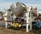 Used Stainless Steel Patterson Kelley Twin Shell Solids Processor