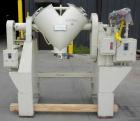 Used Patterson Kelley Twin Shell Solids Processor, 2 cubic feet, 304 stainless steel. Maximum material density 100 pounds per cubic foot. Internal rated full vacuum, carbon steel jacket rated 30 psi ...